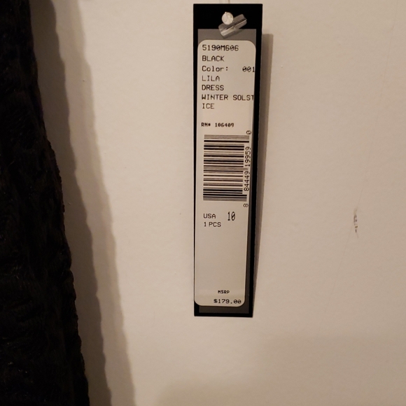 Tahari black lace dress 10 NWT - Picture 3 of 3